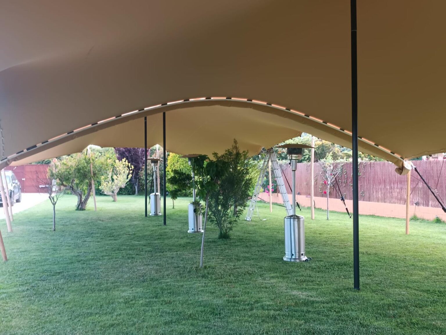 iluminación, suelo y decoración